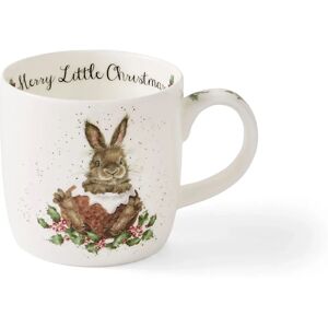 Wrendale Designs Merry Little Christmas Rabbit Bone China Mug - 310ml Wrendale Designs Merry Little Christmas Rabbit Bone China Mug - 310ml