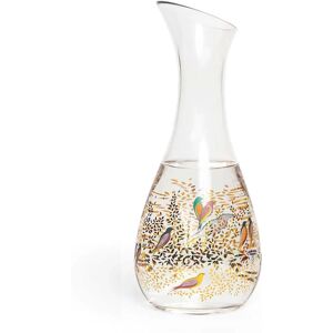 Sara Miller Chelsea Gold Leaves & Birds Glass Carafe - Glass Carafe Sara Miller Chelsea Gold Leaves & Birds Glass Carafe - Glass Carafe