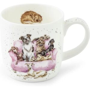 Wrendale Designs Movie Night Dogs Bone China Mug - Mug Wrendale Designs Movie Night Dogs Bone China Mug - Mug