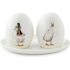 Wrendale Designs Duck Salt & Pepper Pots with Tray - Salt & Pepper Shakers Wrendale Designs Duck Salt & Pepper Pots with Tray - Salt & Pepper Shakers