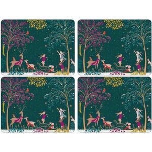Sara Miller London Woodland Tales Cork-Backed Placemats - Set of 4 Sara Miller London Woodland Tales Cork-Backed Placemats - Set of 4