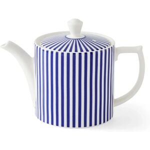 Spode Blue/White Steccato 1.1L Earthenware Teapot - Teapot Spode Blue/White Steccato 1.1L Earthenware Teapot - Teapot