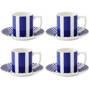 Spode Blå Steccato Espresso-kopp & fat - Kaffe & Te Spode Blå Steccato Espresso-kopp & fat - Kaffe & Te