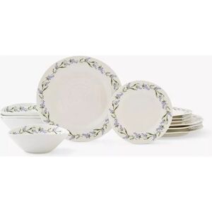 Sophie Conran Lavandula Dinnerware Set - White - 12 Piece Sophie Conran Lavandula Dinnerware Set - White - 12 Piece