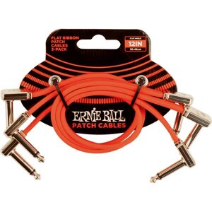Ernie Ball - Model P06403 - Flat Ribbon Patch Cable 30cm - Audio Cable Ernie Ball - Model P06403 - Flat Ribbon Patch Cable 30cm - Audio Cable