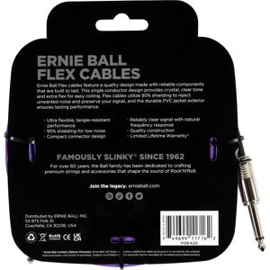 Ernie Ball Purple Flex Cable - Audio Cable 6.1m Ernie Ball Purple Flex Cable - Audio Cable 6.1m