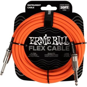 Cavo audio Flex Ernie Ball - 6,1m, Arancione Cavo audio Flex Ernie Ball - 6,1m, Arancione
