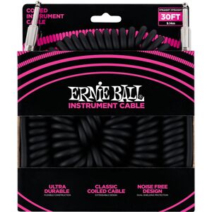 Ernie Ball Black 9.14m Audio Cable - Audio Cable Ernie Ball Black 9.14m Audio Cable - Audio Cable