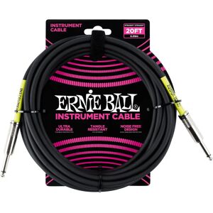 Ernie Ball Ernie Ball P06046 Audio Cable - 6.09M Black - Audio Cable Ernie Ball Ernie Ball P06046 Audio Cable - 6.09M Black - Audio Cable