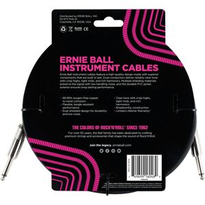 Ernie Ball EB-6048 3m Instrument Cable - Black Ernie Ball EB-6048 3m Instrument Cable - Black