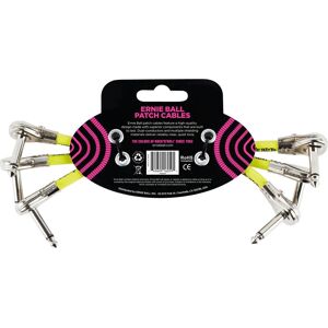 Ernie Ball P06059 Audio Cable - 15 cm - Angled - Black Ernie Ball P06059 Audio Cable - 15 cm - Angled - Black