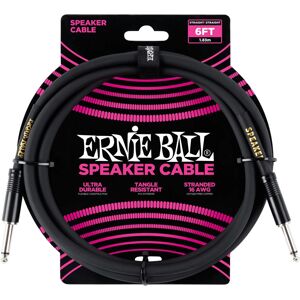 Ernie Ball P06072 Audio Cable - 1.83m - Black Ernie Ball P06072 Audio Cable - 1.83m - Black