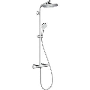 Colonne de douche Hansgrohe Crometta S 240 - Thermostatique Chrome - Publicité Colonne de douche Hansgrohe Crometta S 240 - Thermostatique Chrome - Publicité