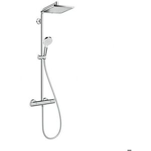 Hansgrohe Modèle Crometta E 240 Colonne de Douche EcoSmart - Publicité Hansgrohe Modèle Crometta E 240 Colonne de Douche EcoSmart - Publicité