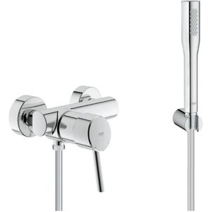 Grohe Chrome Shower Set with Single-Lever Control - 32210001 Grohe Chrome Shower Set with Single-Lever Control - 32210001