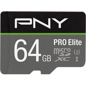 PNY 64GB MicroSDXC UHS-I Clase 10 - Tarjeta MicroSD PNY 64GB MicroSDXC UHS-I Clase 10 - Tarjeta MicroSD