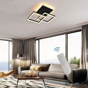 GANEED Square LED Ceiling Light 70W Remote Dimmable Modern Lamp GANEED Square LED Ceiling Light 70W Remote Dimmable Modern Lamp