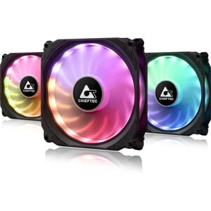 Chieftec CF-3012-RGB Luftstrom mit RGB - PC-Gehäuselüfter Chieftec CF-3012-RGB Luftstrom mit RGB - PC-Gehäuselüfter