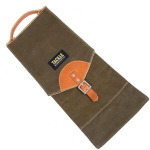 Tackle Instruments Green Waxed Canvas Compact Stick Case - Instrument Accessories Tackle Instruments Green Waxed Canvas Compact Stick Case - Instrument Accessories