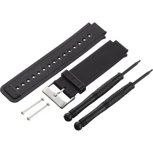 Garmin Black Silicone Watch Band - Watch Strap Garmin Black Silicone Watch Band - Watch Strap