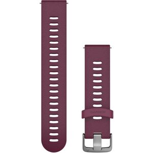 Garmin Burgundy Silicone Watch Band - 20mm Quick Release Garmin Burgundy Silicone Watch Band - 20mm Quick Release