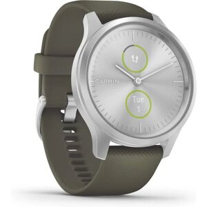 Garmin vívomove Style Hybrid Smartwatch - Silver/Moss Green - Fitness & Health Garmin vívomove Style Hybrid Smartwatch - Silver/Moss Green - Fitness & Health