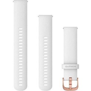 Garmin White Silicone Quick Release Band - Smart Wearable Accessories Garmin White Silicone Quick Release Band - Smart Wearable Accessories