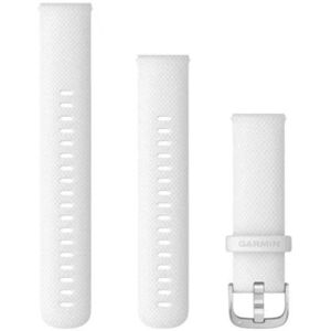 Garmin White Silicone Quick Release Band - Smartwatch Accessories Garmin White Silicone Quick Release Band - Smartwatch Accessories