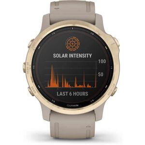 Garmin FENIX 6S PRO SOLAR - Multi-sport Solar GPS Watch - 42mm, Beige, Gold Garmin FENIX 6S PRO SOLAR - Multi-sport Solar GPS Watch - 42mm, Beige, Gold