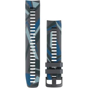 Garmin Instinct Silicone Strap - Anthracite-Blue - Sport Watch Band Garmin Instinct Silicone Strap - Anthracite-Blue - Sport Watch Band