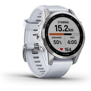 Garmin fēnix® 7S - Silver with Graphite Band Garmin fēnix® 7S - Silver with Graphite Band