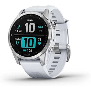 Garmin fēnix® 7S - Silver with Graphite Band Garmin fēnix® 7S - Silver with Graphite Band