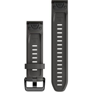 Garmin QuickFit 20 Band Graphite Silicone - Watch Band Garmin QuickFit 20 Band Graphite Silicone - Watch Band