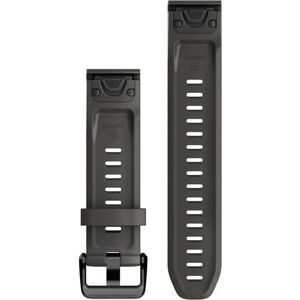 Garmin QuickFit 20 Band Graphite Silicone - Watch Band Garmin QuickFit 20 Band Graphite Silicone - Watch Band