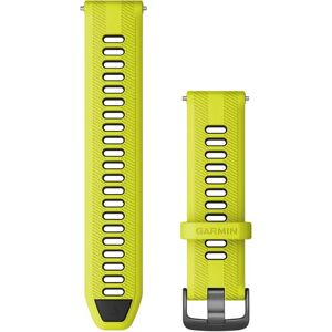 Garmin Forerunner 965 Silicone Strap - Yellow/Black Garmin Forerunner 965 Silicone Strap - Yellow/Black