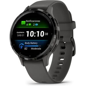 Garmin Venu 3S - Slate/Pebble Gray Silicone Band Garmin Venu 3S - Slate/Pebble Gray Silicone Band