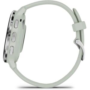 Garmin Venu 3S - Silver/Sage Gray Silicone Band Garmin Venu 3S - Silver/Sage Gray Silicone Band