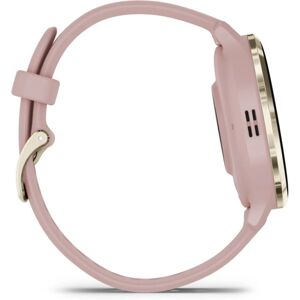 Garmin Venu 3S - Soft Gold/Dust Rose Silicone Band Garmin Venu 3S - Soft Gold/Dust Rose Silicone Band