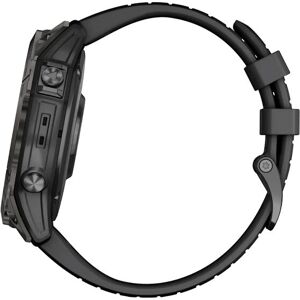 Garmin fēnix® 7X Pro - Sapphire Solar Carbon Gray Titanium + Black Band Garmin fēnix® 7X Pro - Sapphire Solar Carbon Gray Titanium + Black Band