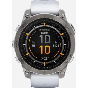 Garmin Epix™ Pro Gen 2 - Sapphire 47mm Titanium/Whitestone Band Garmin Epix™ Pro Gen 2 - Sapphire 47mm Titanium/Whitestone Band