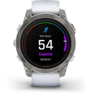 Garmin Epix™ Pro Gen 2 - Sapphire 47mm Titanium/Whitestone Band Garmin Epix™ Pro Gen 2 - Sapphire 47mm Titanium/Whitestone Band