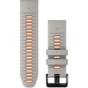 Bracelet Garmin Fenix 6X - Gris Orange Silicone - Montre Bracelet Garmin Fenix 6X - Gris Orange Silicone - Montre