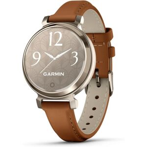 Garmin Lily 2 - Classic Cream Gold/Tan Leather Garmin Pay Garmin Lily 2 - Classic Cream Gold/Tan Leather Garmin Pay