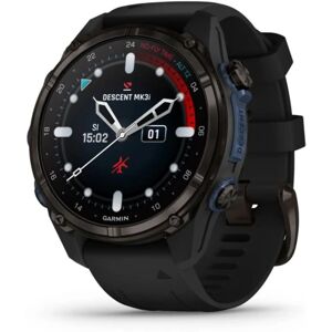Garmin Descent Mk3i - Dive Computer - Carbon Gray DLC Titanium with Black Silicone Band Garmin Descent Mk3i - Dive Computer - Carbon Gray DLC Titanium with Black Silicone Band