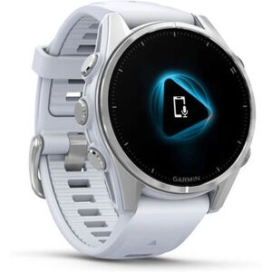 Garmin fenix® 8 - 43mm AMOLED Silver Whitestone silicone band Garmin fenix® 8 - 43mm AMOLED Silver Whitestone silicone band
