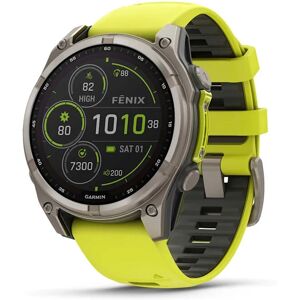 Garmin Fenix 8 Solar Titan - Smartklokke med solcellelading Garmin Fenix 8 Solar Titan - Smartklokke med solcellelading