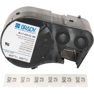 Brady - M-17-432-CL-BK - Poliéster - 12,7x25,4 mm - Etiqueta Brady - M-17-432-CL-BK - Poliéster - 12,7x25,4 mm - Etiqueta