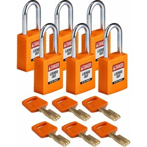 Brady Model: Safekey Compact Nylon Lock - Padlock Brady Model: Safekey Compact Nylon Lock - Padlock