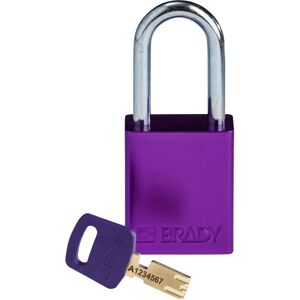 Brady ALU-PRP-38ST-KD Aluminium Padlock - Padlock Brady ALU-PRP-38ST-KD Aluminium Padlock - Padlock