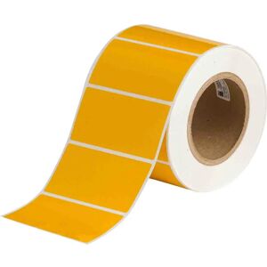 Brady THT-55-423-1-YL Etiqueta de impressora amarela auto-adesiva - etiqueta de impressora Brady THT-55-423-1-YL Etiqueta de impressora amarela auto-adesiva - etiqueta de impressora